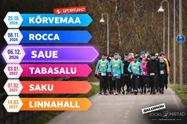 Saue jooks-matka plakat, hooaeg 2026/27